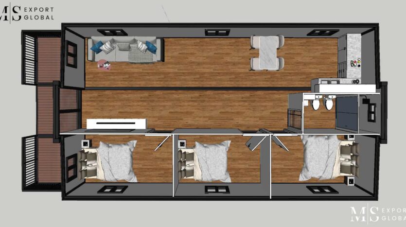 Lotto 7E con Casa ECONEST 88 – Spazio, Comfort e Natura nel Villaggio Heaven One