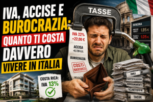 IVA, accise e burocrazia: quanto ti costa davvero vivere in Italia